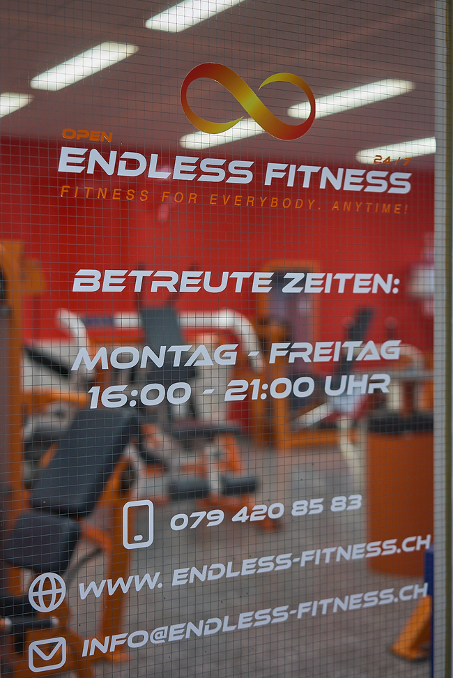 Eingang Endless Fitness