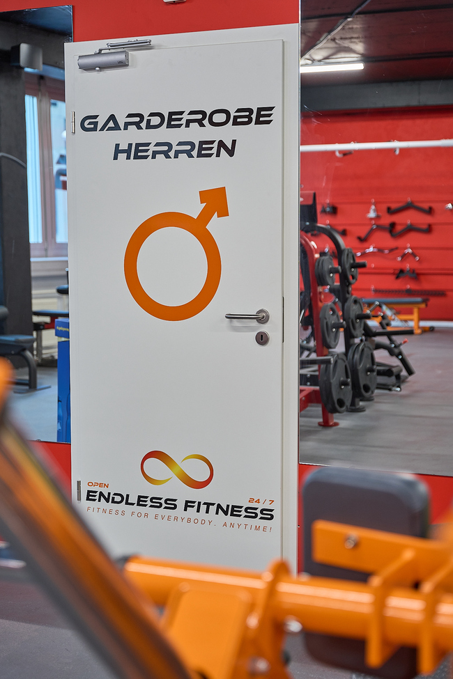 Eingang Endless Fitness