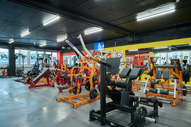 Maschinenpark Fitness