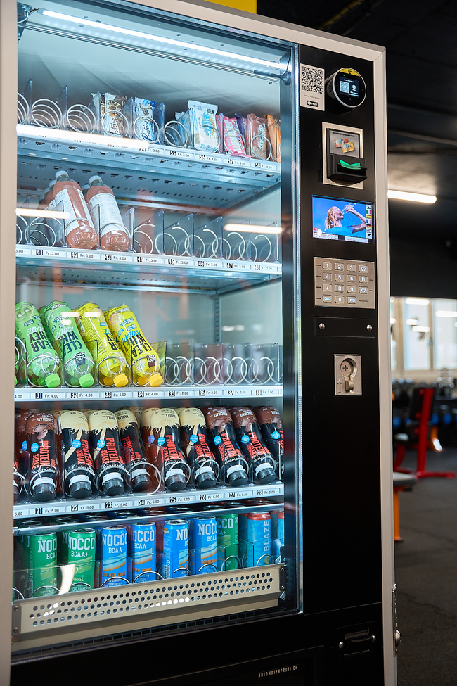 Snack Getränkenautomat Fitness
